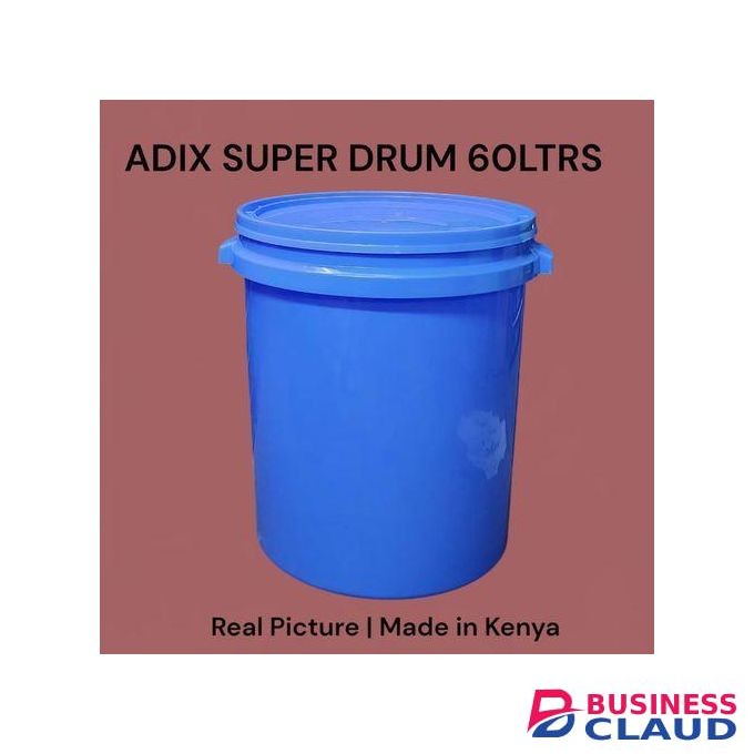 60L Super Drum Storage Bucket