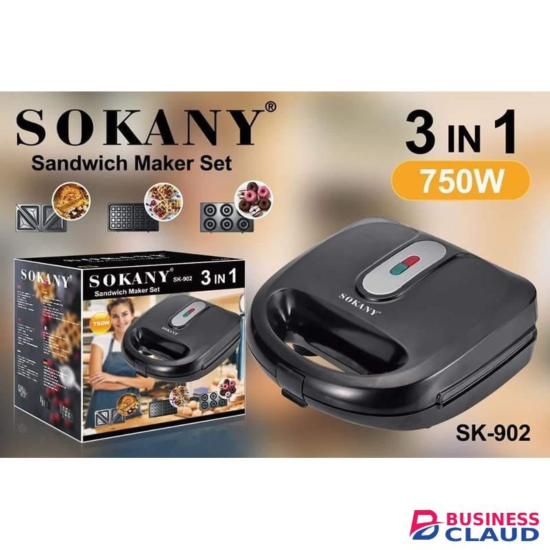 Sokany sand wich maker 3 in1