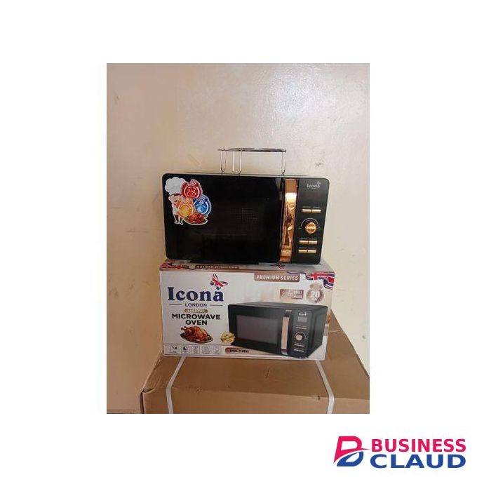 ICONA 20-Litre CompactMicrowave with Grill – Perfect for Fast, Versatile Cooking