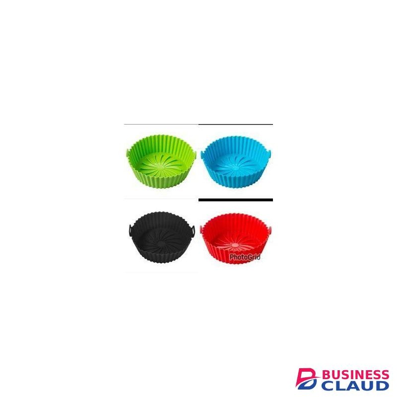 Re-usable silicone air fryer lining mats