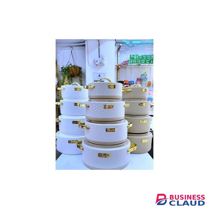 Ceramics Leather like hotpots 4pcs
