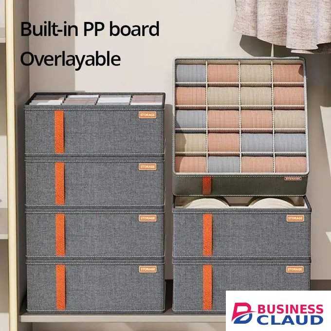 Wardrobe Clothes Organizer Underwear Socks Bra Storage Cabinet Drawer Organizers
