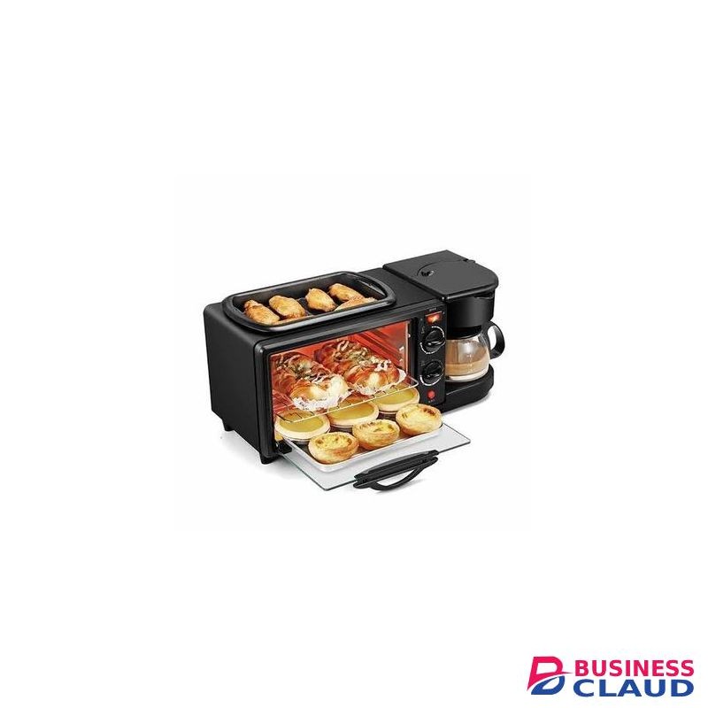 Sokany 3 In 1 MultiFunction Breakfast Maker Machine+Grill,Tea-Coffe