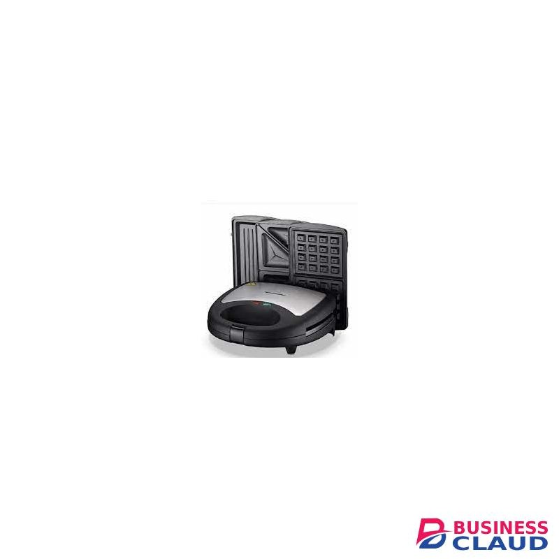 Sokany 3 In1 Detacheable/Nonstick SandwichWaffle/ Panini Maker