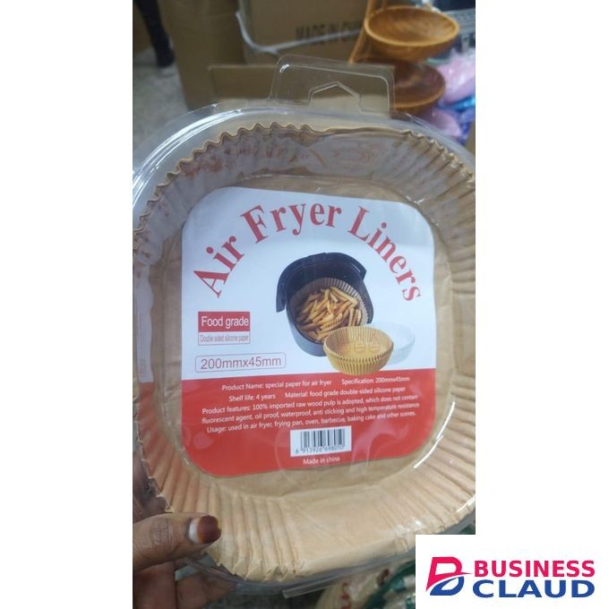 Air fryer disposable paper liner,non_stick Oil proof parchment mat for cooking microwave oven sheets special baking