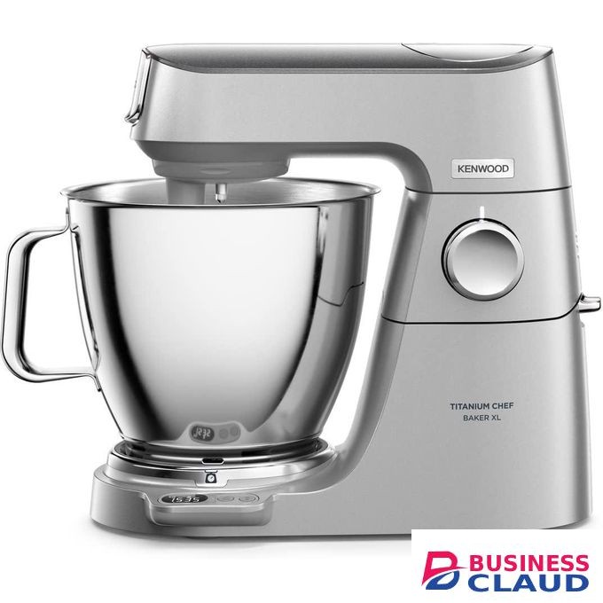 Kenwood Chef Baker XL Kitchen Machine 1200W Powerful ChefMotor,precise built-in scales,25 OPTIONAL ACCESSORIES- Titanium