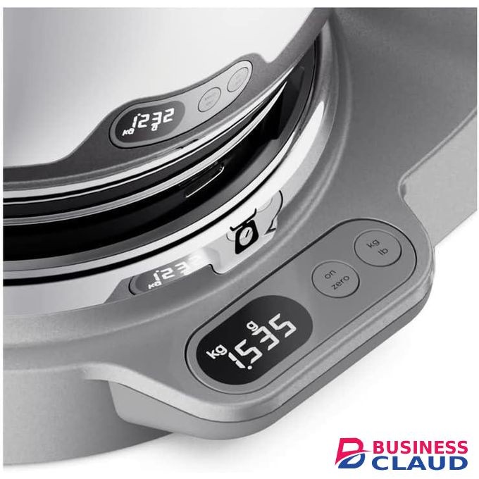 Kenwood Chef Baker XL Kitchen Machine 1200W Powerful ChefMotor,precise built-in scales,25 OPTIONAL ACCESSORIES- Titanium