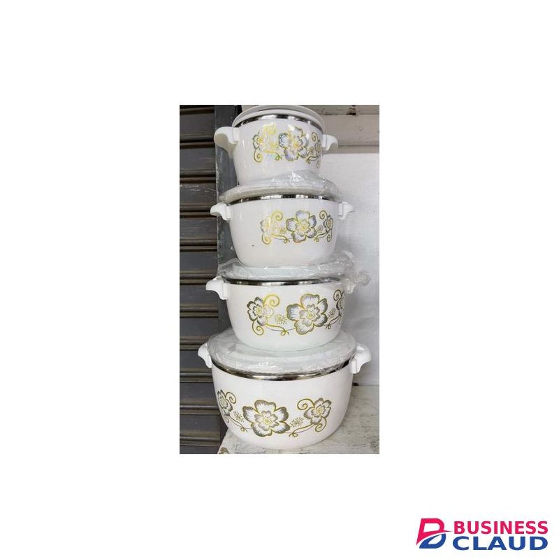 Casserole 4 Pcs Set Insulated Hot Pots
