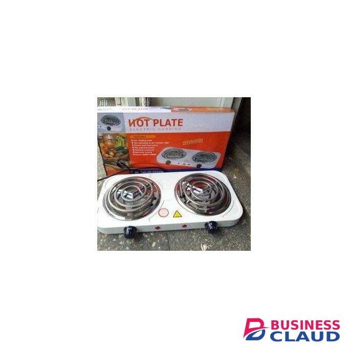 Modern Double Spiral Coil Electric Hotplate