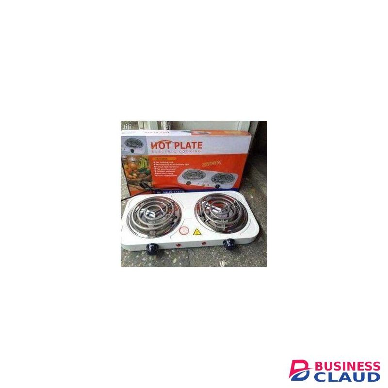 Modern Double Spiral Coil Electric Hotplate