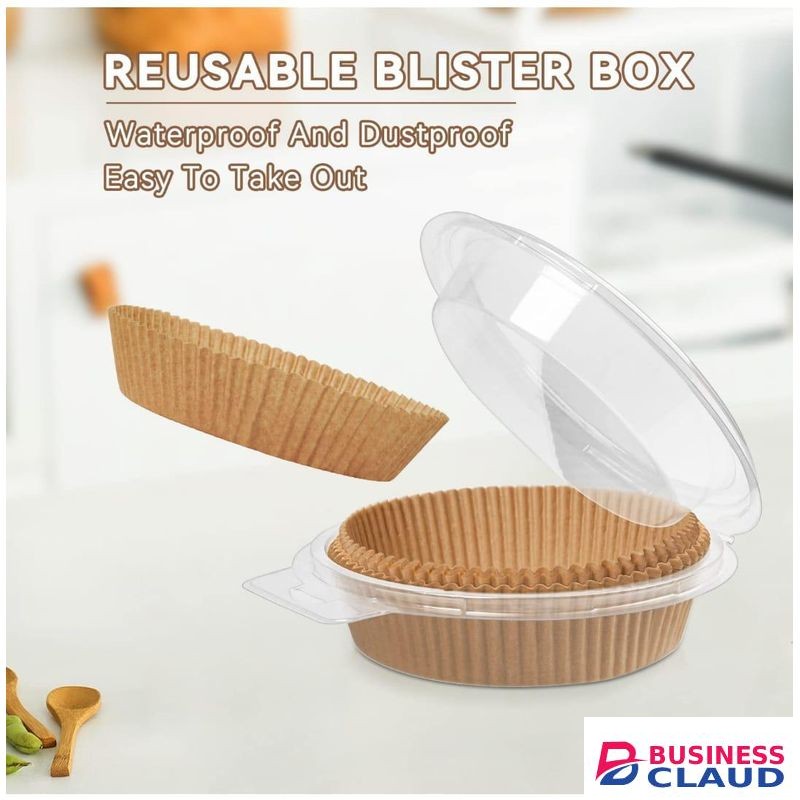 100pcs Air fryer Disposable Paper Liners/parchment liners, Oil and water proof