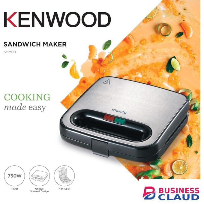 Kenwood SMM00.000SI Sandwich Maker (1YR WRTY)