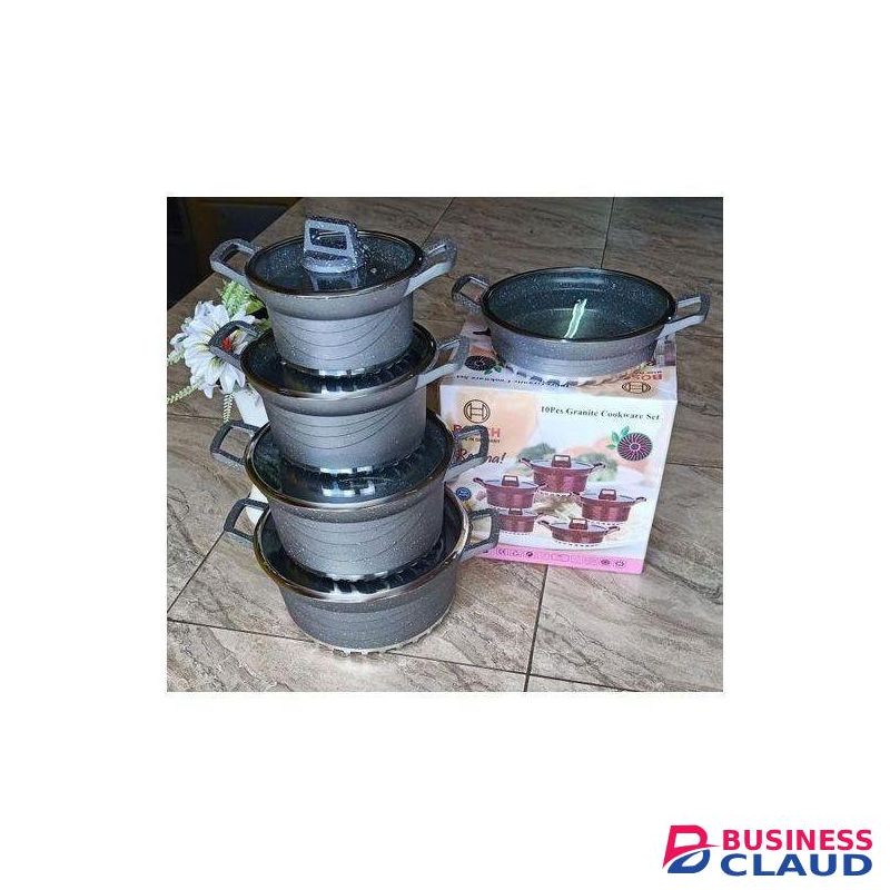 Bosch Modern Classic Quality Die Cast Non Stick Cooking Pots With Pan
