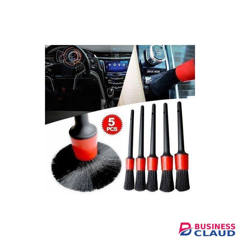 Multi-Purposes Detailing Brush Set (5-pcs)