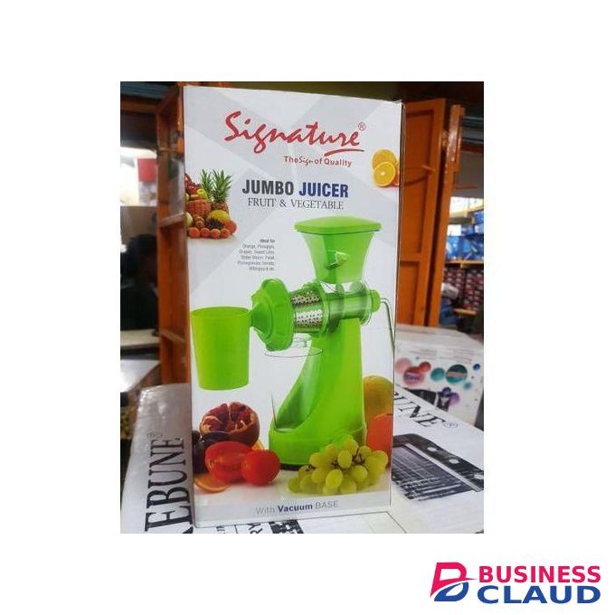 Signature Multipurpose Manual Vegetables & Fruits Hand Juicer.