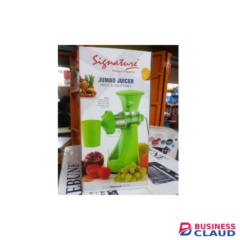 Signature Multipurpose Manual Vegetables & Fruits Hand Juicer.
