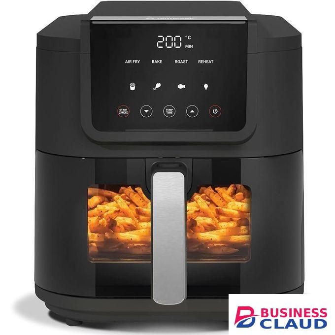 VON Slim Digital Air Fryer, 8 LITRES 8 PRESET PROGRAMES AND CHILD LOCK,1 YEAR WARRANTY