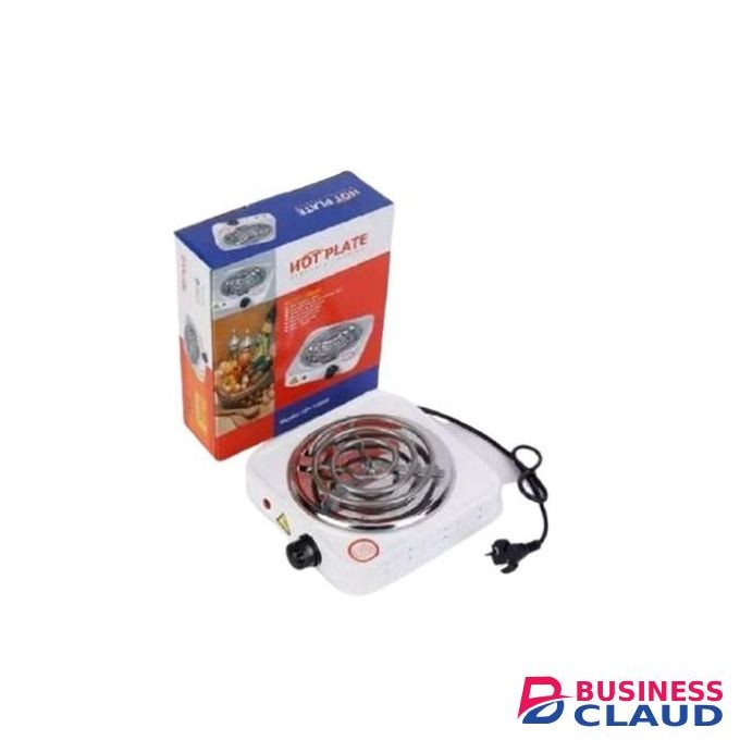 Modern Single Spiral Electric Hotplate - Portable Countertop Burner Cooker