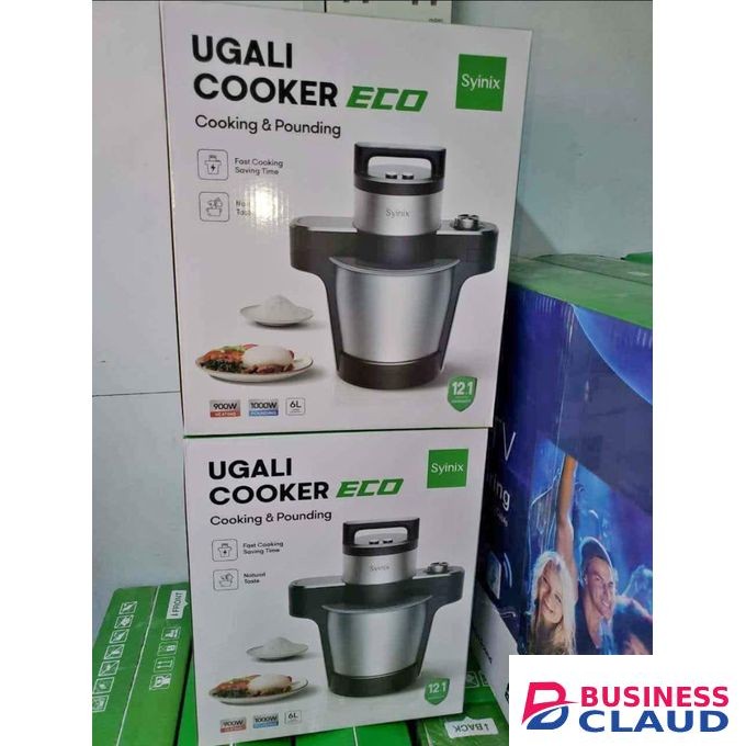 Synix Modern 6L Smart Ugali & Pounding Cooker – Classy, Fast & Versatile Kitchen Essential