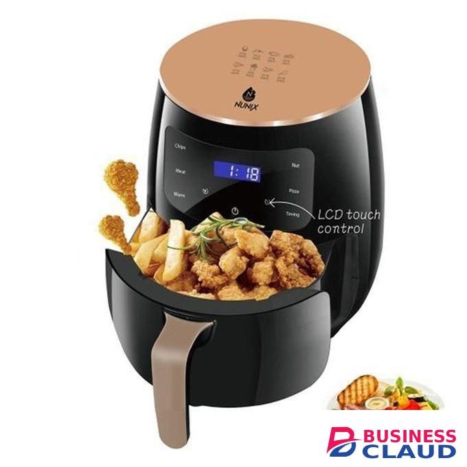 Nunix 5L Extra Large Capacity Air Fryer – Oil-Free Healthy Cooking With 360° Rapid Air Technology