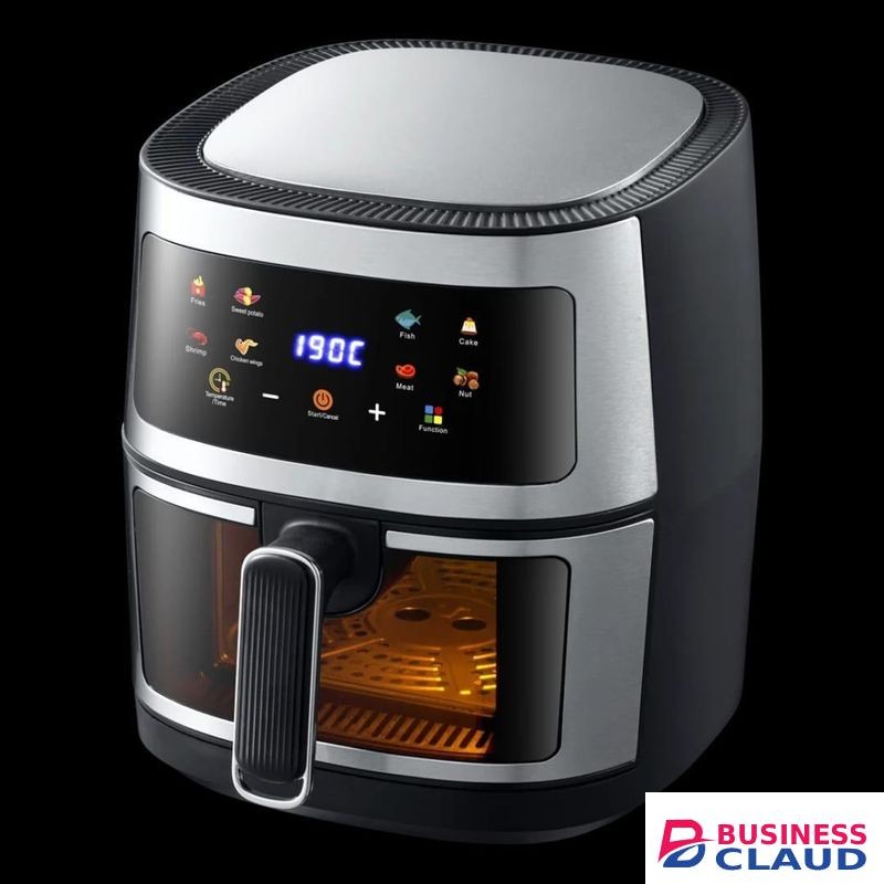 SILVER CREST Best Selling 8 liter Hot Air Oven Non-Stick Air Fryer Bake Roast Warm Grill Air Fryer