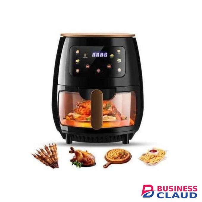 Dessini 8L Electric Airfyer 8Litres Capacity Hot Air Fryers, Electric Oilless Airfryer With Digital Touch Screen-2400W