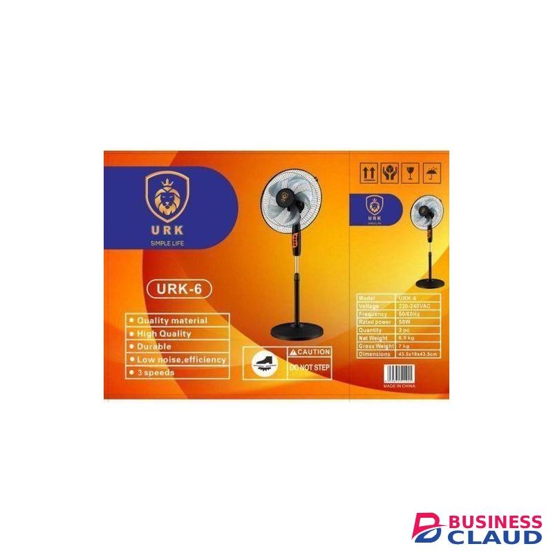 Euroken Standing Fan/Modern Standing Quiet Fan To Cool Your Surrounding