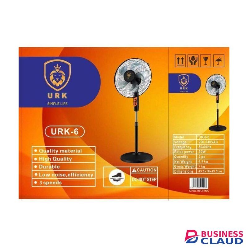 16" Modern Standing Quiet Fan to Cool Your Surrounding