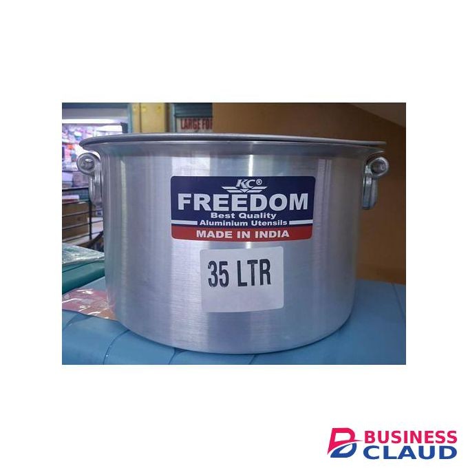 Heavy Strong Durable Indian SuFuria Cooking Pot with 2 Handles and a Lid