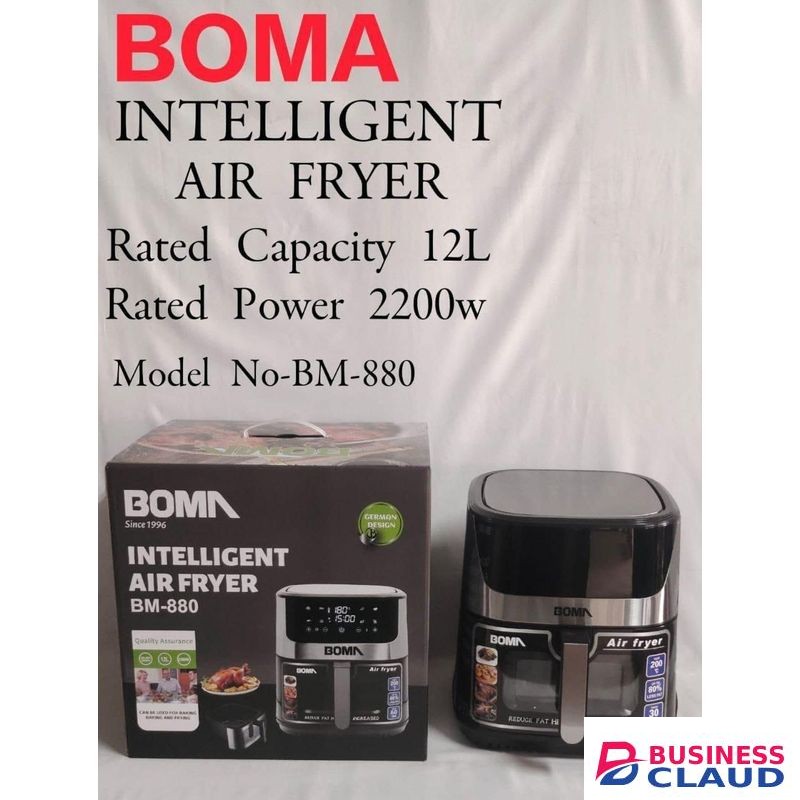 Boma BOMA' RANGE OF APPLIANCES AIR FRYER BM 880 - ( 12 ltr ) SMART MUTIPLE OPTION