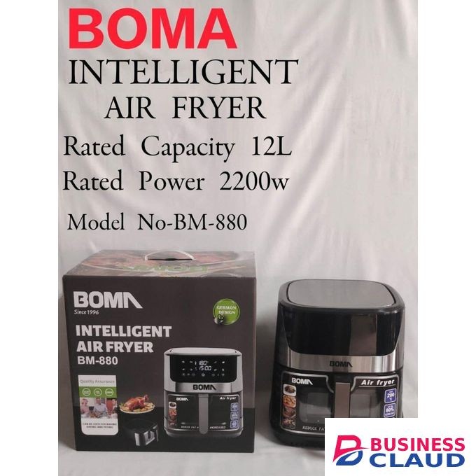 Boma BOMA' RANGE OF APPLIANCES AIR FRYER BM 880 - ( 12 ltr ) SMART MUTIPLE OPTION