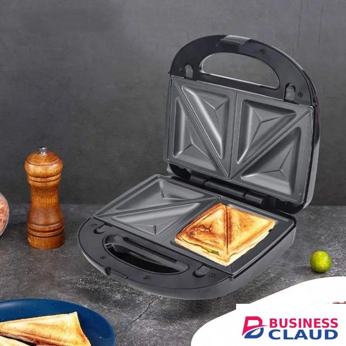Sokany Breakfast Sandwich Maker, 2 Slices of Panini Grill Press Sandwich Maker, Electric Sandwich Maker with Indicator Light, Grill Cheese & Egg Muffin Sandwich Maker,