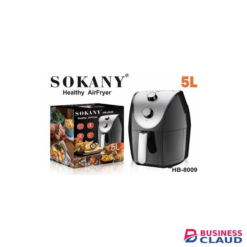 Sokany AIR FRIER 5L Healthier Oil Free Fryer And Fries/ Chips Maker