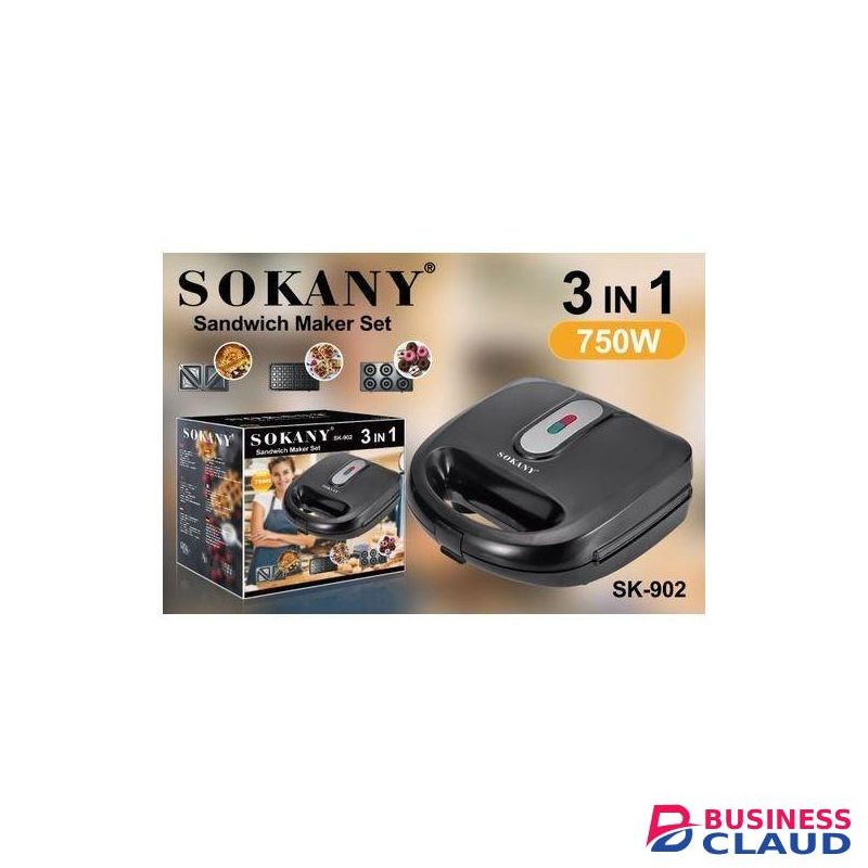 Sokany 3 In1 Sandwich Maker Sandwich Maker, Waffle Maker