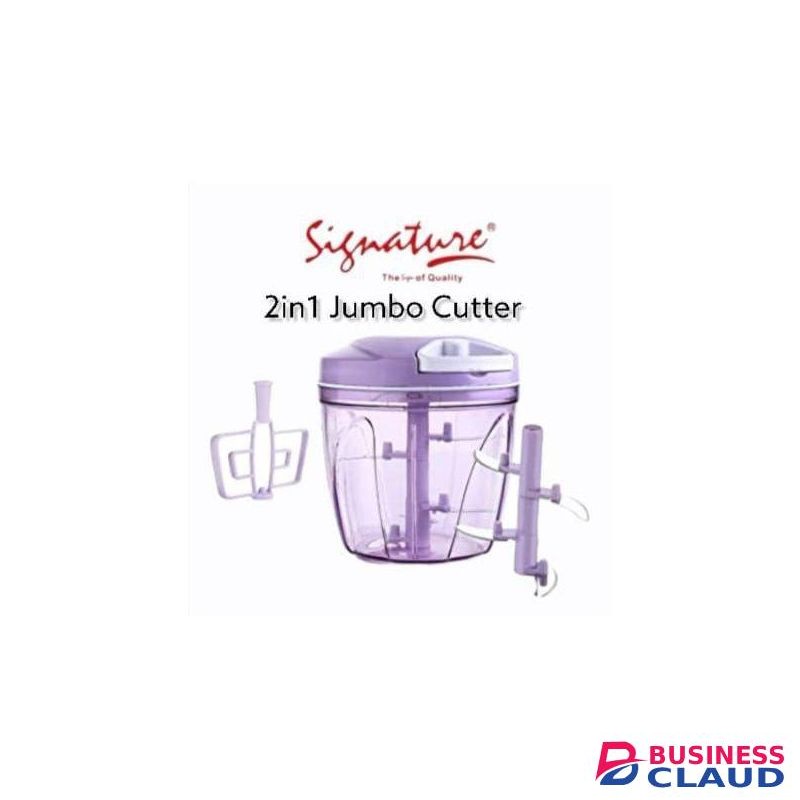 Signature 2in1 Jumbo Quick Cutter for Easy Food Preparation