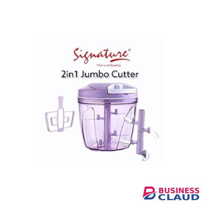 Signature 2in1 Jumbo Quick Cutter for Easy Food Preparation