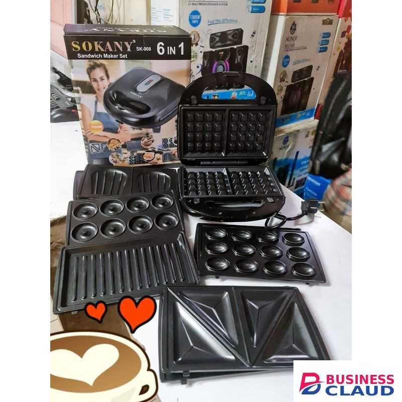 Sokany 6 in1 Sandwich maker