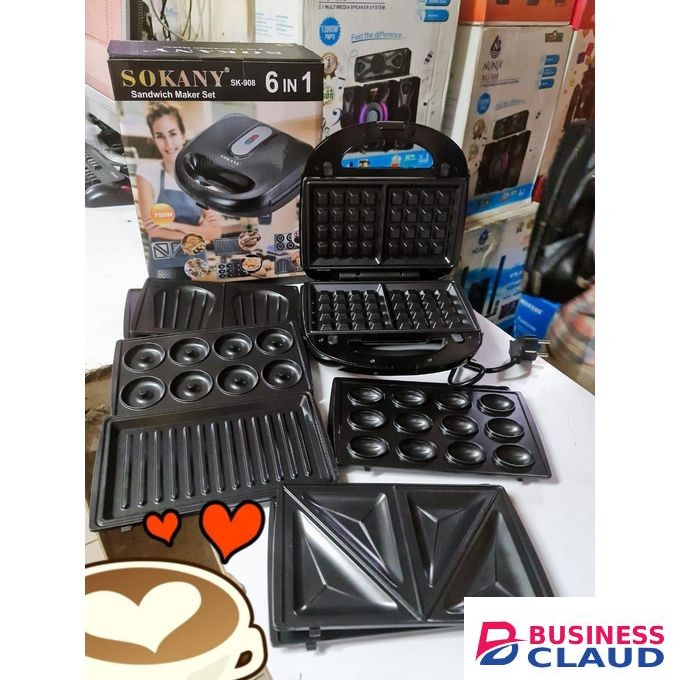 Sokany 6 in1 Sandwich maker