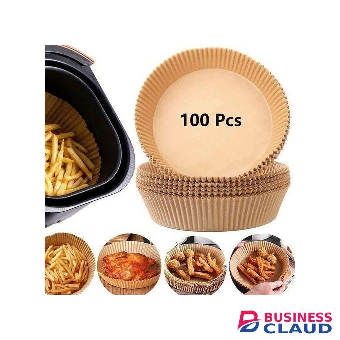 100Pcs Air Fryer Disposable Paper Liners.