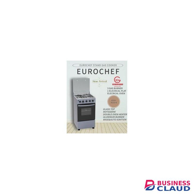 Eurochef 3+1 Standing Cooker