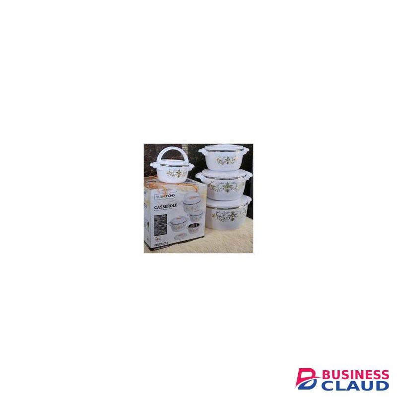 Casserole 4pcs Of Hotpots Hot Pot Serving Dishes Serveware Set 1000 2000 4000 And 6000ML