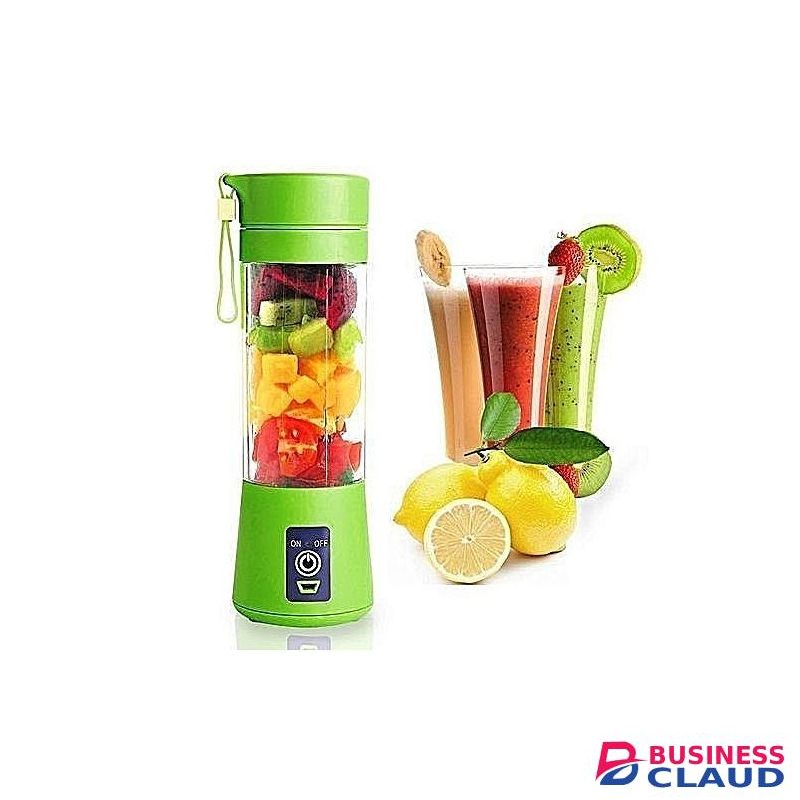 PORTABLE USB RECHARGEABLE JUICER CUP GREEN
