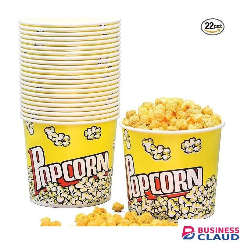 Pop Corn Popcorn plastic containers