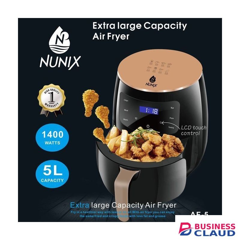 Nunix 5L Airfryer Healthier Oil Free And Fries Maker