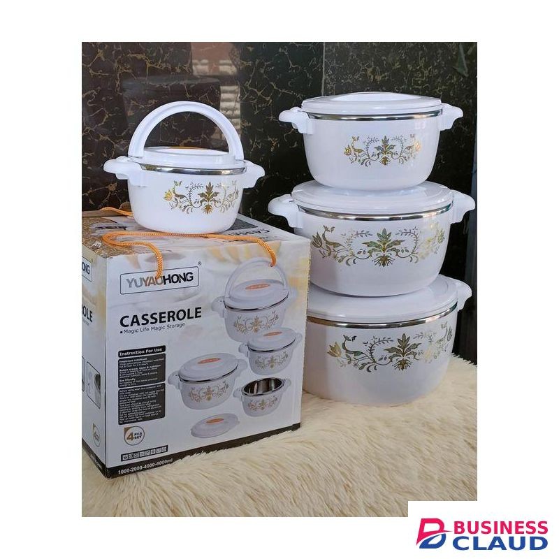 Casserole hot pots set of 4