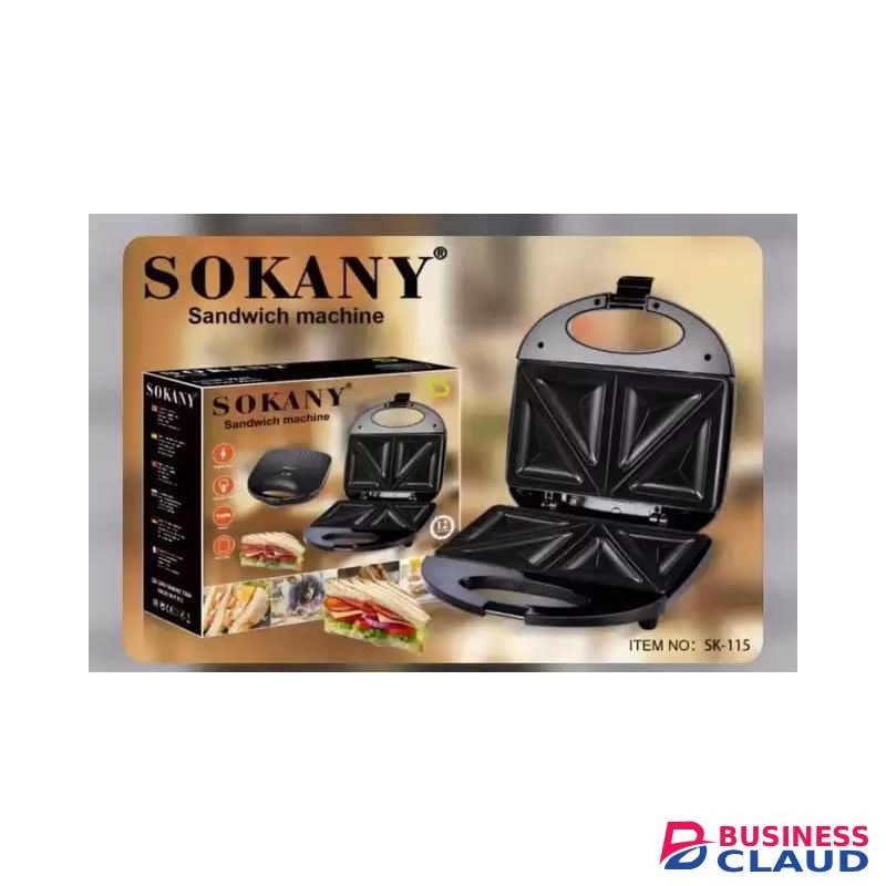 Sokany Sandwich Maker Sk-115 Non-stick