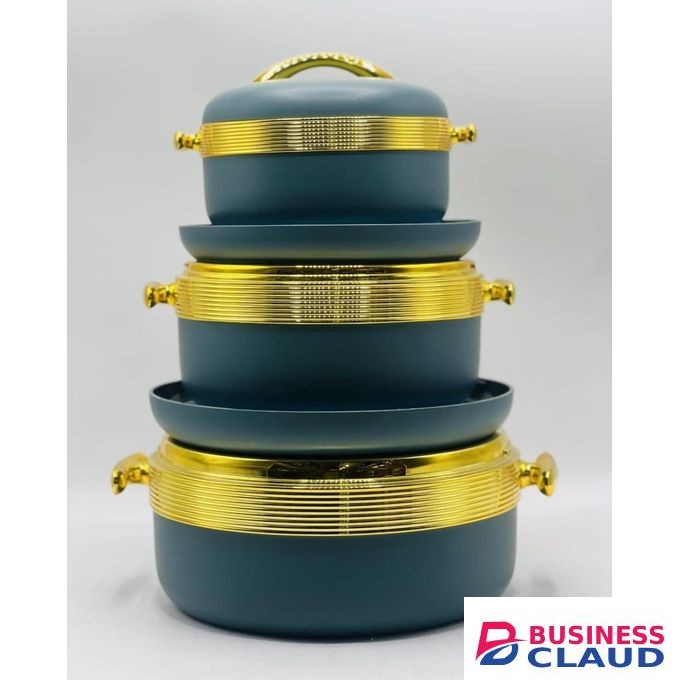 High quality forever gold ELEGANT Unique 3in1 insulated Hotpots