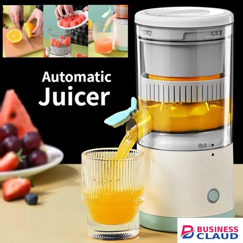 Portable automatic electric citrus juicer/squeezer