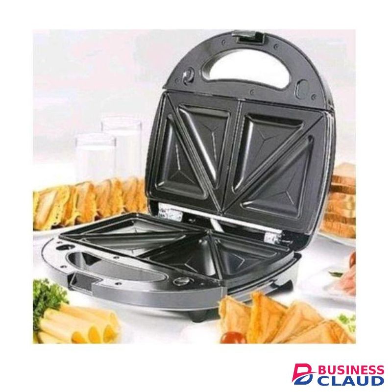 Sokany 2 Slice Sandwich Maker: A compact and efficient 2-slice sandwich maker, designed for quick and easy meal preparation with non-stick plates for hassle-free cooking.