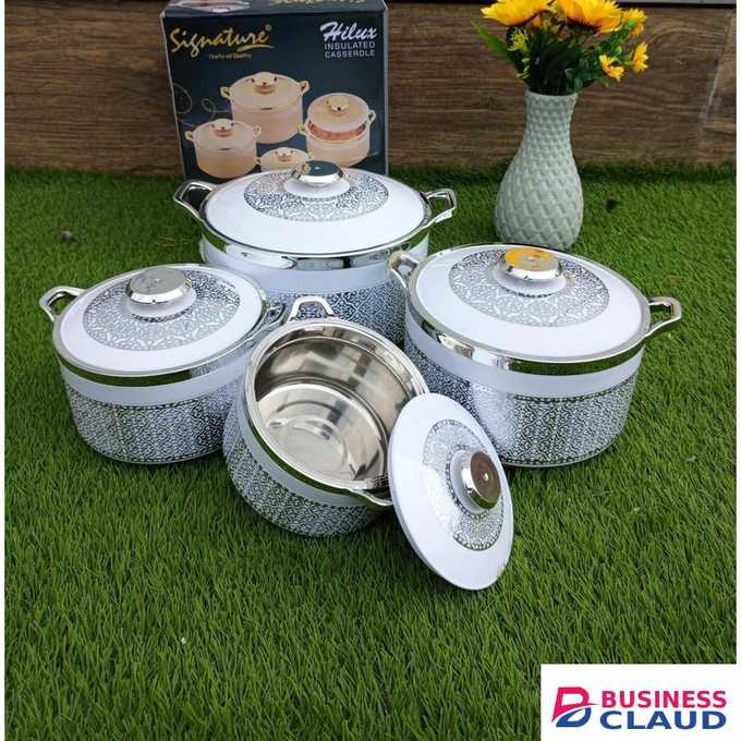 Hot pot set of 4 Heliux